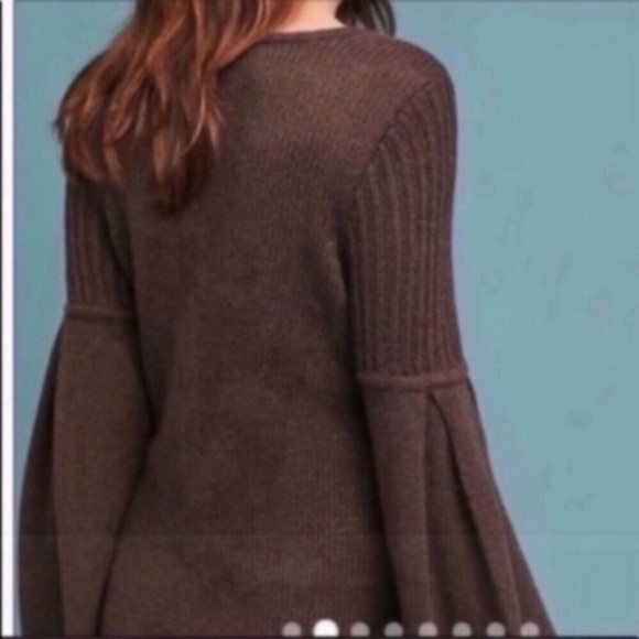 NWT Anthro Moth Bingham Bell Sleeve Sweater - Picture 3 of 7